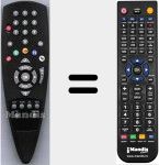 Comandament a dist&agrave;ncia substitut de RC2000