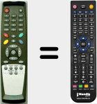 Comandament a dist&agrave;ncia substitut de RC4000