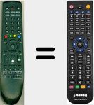 Comandament a dist&agrave;ncia substitut de RCDHR820XU