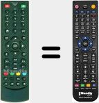 Comandament a dist&agrave;ncia substitut de DTR250SS10