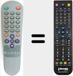 Comandament a dist&agrave;ncia substitut de J1433VERS2