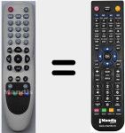 Comandament a distància substitut de RC3000