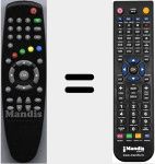 Comandament a dist&agrave;ncia substitut de GS1001