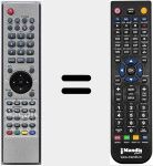 Comandament a distància substitut de HOF09C447GPD6