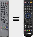 Comandament a dist&agrave;ncia substitut de 0094011261D