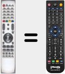 Comandament a distància substitut de RL06R002W