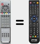 Comandament a dist&agrave;ncia substitut de RCU42R