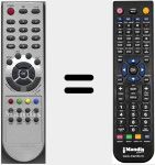 Comandament a dist&agrave;ncia substitut de RC404