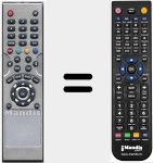 Comandament a dist&agrave;ncia substitut de IRC8000C