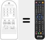 Comandament a dist&agrave;ncia substitut de IR3500