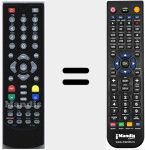 Comandament a dist&agrave;ncia substitut de TDT5500