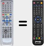 Comandament a dist&agrave;ncia substitut de LVD162