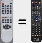 Comandament a distància substitut de RC35KE