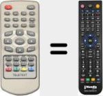 Comandament a dist&agrave;ncia substitut de TFT2001