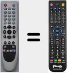 Comandament a dist&agrave;ncia substitut de 50006486