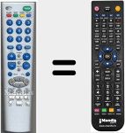 Comandament a dist&agrave;ncia substitut de MD30031