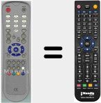 Comandament a distància substitut de RC2000