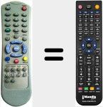 Comandament a dist&agrave;ncia substitut de RC35MST