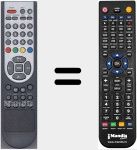 Comandament a dist&agrave;ncia substitut de SMURMC0001