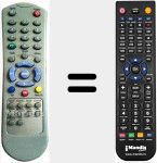 Comandament a dist&agrave;ncia substitut de RC35N