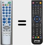 Comandament a dist&agrave;ncia substitut de RC403