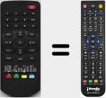 Comandament a dist&agrave;ncia substitut de LV6TSCART4SD