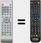 Comandament a distància substitut de LCD1907