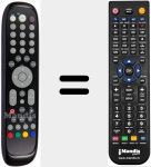 Comandament a dist&agrave;ncia substitut de PRC30B