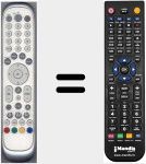 Comandament a distància substitut de PRC30VERS1