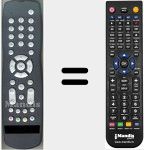 Comandament a dist&agrave;ncia substitut de PRC20