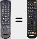 Comandament a distància substitut de DSI30