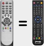 Comandament a dist&agrave;ncia substitut de RC346