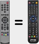 Comandament a dist&agrave;ncia substitut de RC371