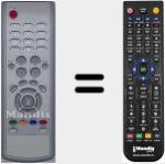 Comandament a dist&agrave;ncia substitut de MF5900248A