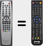 Comandament a dist&agrave;ncia substitut de RC3700