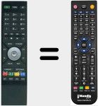 Comandament a dist&agrave;ncia substitut de RTI95320500T2HDUK