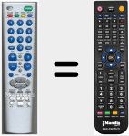 Comandament a dist&agrave;ncia substitut de 42M921