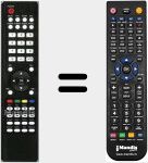 Comandament a dist&agrave;ncia substitut de RCF301