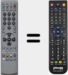 Comandament a dist&agrave;ncia substitut de H30REM0001