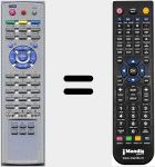 Comandament a dist&agrave;ncia substitut de N50REM0001