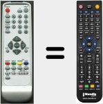 Comandament a dist&agrave;ncia substitut de RC00020