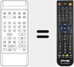 Comandament a dist&agrave;ncia substitut de TC105