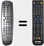 Comandament a distància substitut de 35878650