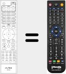 Comandament a dist&agrave;ncia substitut de W150T