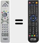 Comandament a dist&agrave;ncia substitut de 37 LB 130 S5 (REMCON031)