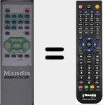 Comandament a dist&agrave;ncia substitut de 3022