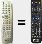 Comandament a dist&agrave;ncia substitut de 6710V00145J