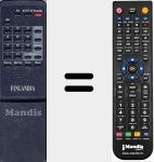 Comandament a dist&agrave;ncia substitut de 849MB01102