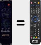 Comandament a dist&agrave;ncia substitut de K11FC11