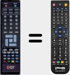 Comandament a dist&agrave;ncia substitut de 002